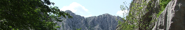 Excurssion national park Paklenica